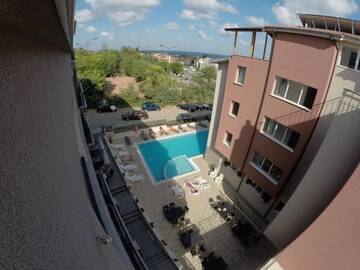 Фото номера Апартаменты с 1 спальней и балконом Гостевой дом Polina Beach г. Созополь 4