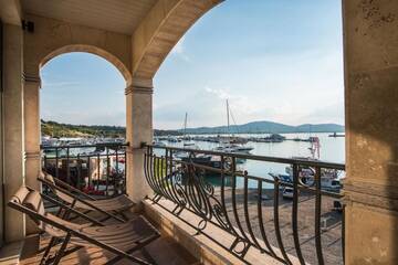 Фото номера Двухместный номер с 1 кроватью с видом на море Отель Blu Bay Hotel Sozopol г. Созополь 3