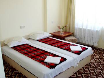 Фото номера Двухместный номер с 2 отдельными кроватями Отель Hotel Bobchev г. Созополь 6