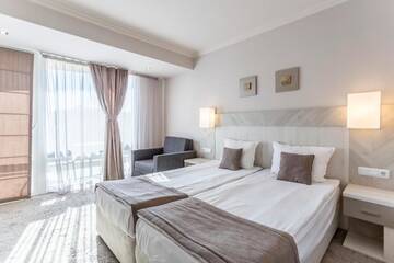 Фото номера Стандартный двухместный номер с 1 кроватью Отель Selena Beach Hotel г. Созополь 8