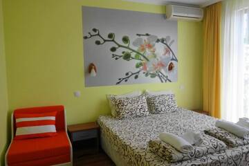 Фото номера Двухместный номер с 1 кроватью Отель Aquamarine Hotel г. Созополь 11