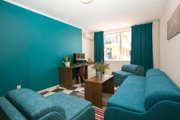 Фото номера Апартаменты с 2 спальнями Апарт-отели Hacienda Beach Sozopol г. Созополь 9